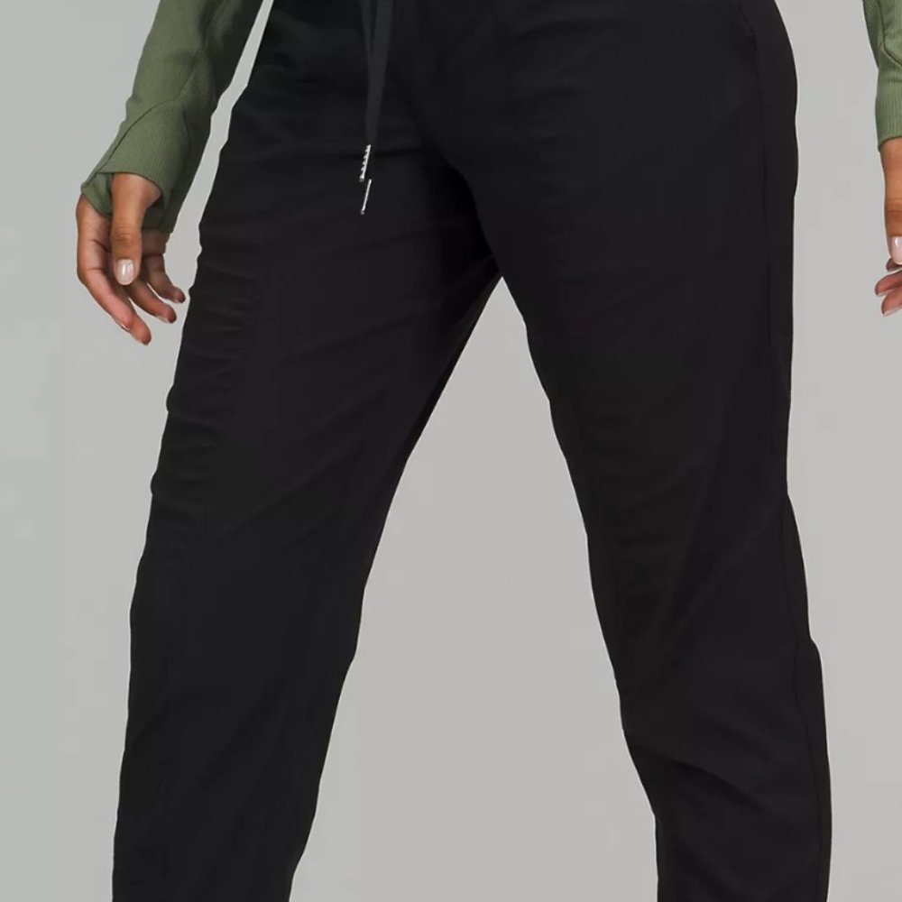 Lightly Used Black Joggers Lululemon